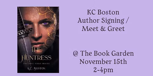 KC Boston Author Signing \/ Meet & Greet @ The Book Garden in Bountiful