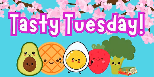 Tasty Tuesday: Books for Foodies! (Ages 2-6) @ Library Meeting Room