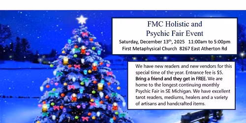 FMC Holistic and Psychic Fair Event
