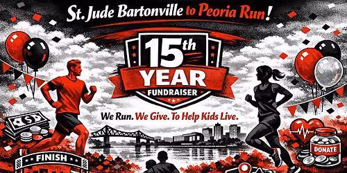 St. Jude Bartonville to Peoria Run Day