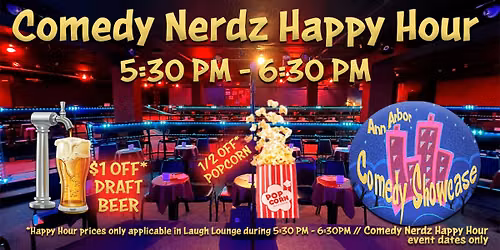 Comedy Nerdz Happy Hour