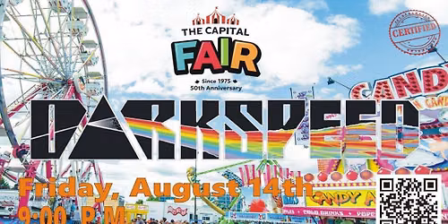 DarkSpeed at Ottawa\u2019s Capital Fair, Friday August 14th.
