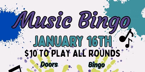 \ud83c\udfbc Music Bingo to Benefit Springfield Promise Neighborhood \ud83c\udfa4\ud83c\udfb8