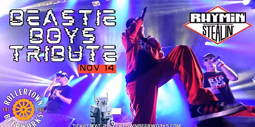 The Original Beastie Boys Tribute Band - Rhymin' N Stealin\u2019 - Rollertown Frisco HQ