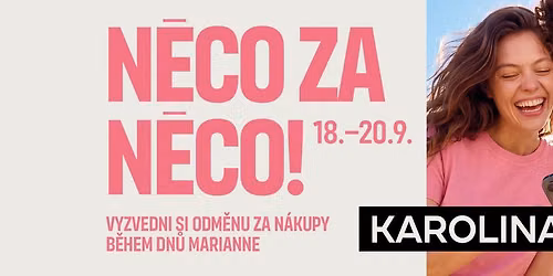 VYZVEDNI SI ODM\u011aNU ZA N\u00c1KUPY | 18.-20.9.