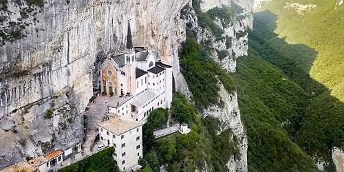 Il sentiero di Maria, versione panoramica, da Verona al santuario della Madonna della Corona