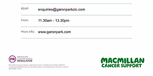 Wellbeing at Garon Park Walking Netball Macmillan Coffee Morning