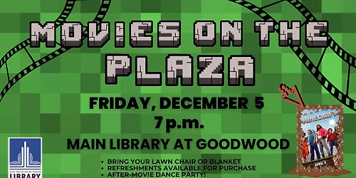 Movies on the Plaza - A Minecraft Movie