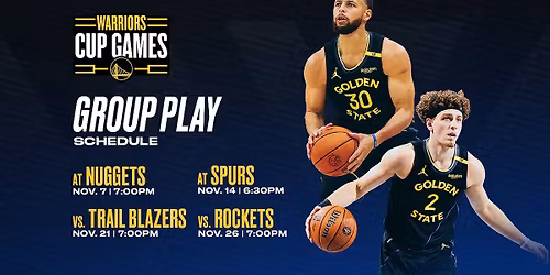 NBA Cup: Houston Rockets at Golden State Warriors