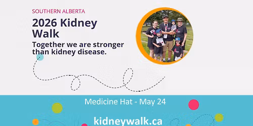 Medicine Hat Kidney Walk 2026
