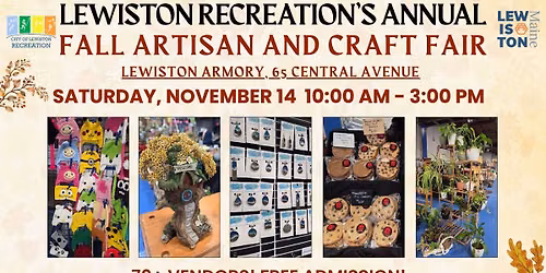 Lewiston's Fall Artisan and Craft Fair