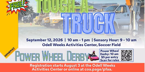 Touch-A-Truck & Power Wheel Derby