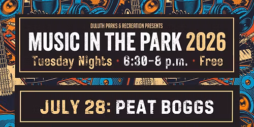Music in the Park Concert Series: Peat Boggs