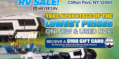 Albany Spring Breakout RV Sale!