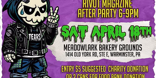 Bucks County Punk Rock Flea Market - Spring edition April 2026