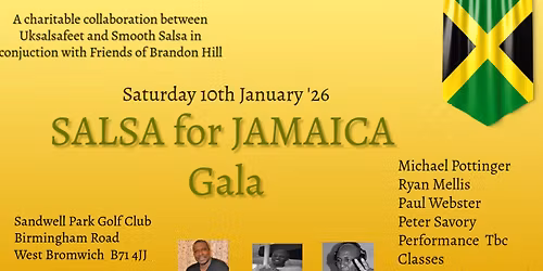 SALSA for JAMAICA - Uksalsafeet & Smooth Salsa in conjunction with FOB