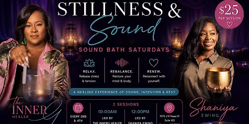 Sound & Stillness Sound Bath Saturdays