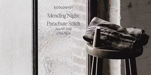Mending Night: Parachute Stitch