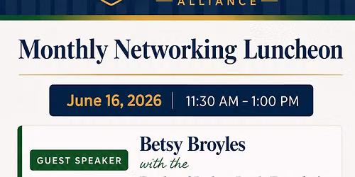 JUNE - NWA BHA, NETWORKING LUNCHEON!\ud83c\udf89