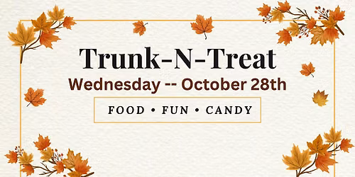 Trunk-N-Treat @ Crossroads Ministries 2026