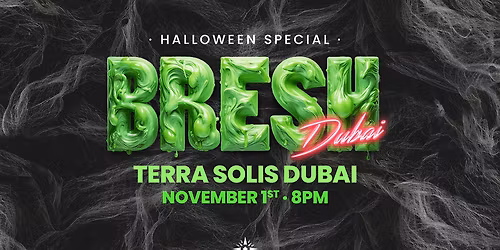 Bresh Halloween at Terra Solis in Dubai