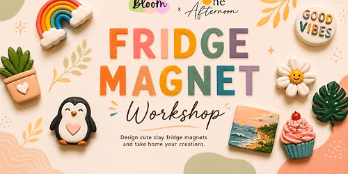 Clay Fridge Magnet Workshop by Ashi