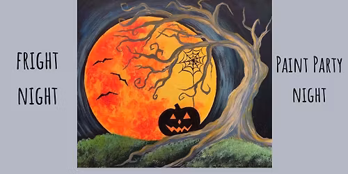 Fright Night - Sip & Paint Night in Peterborough
