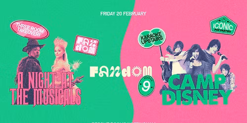 Fandom: A Night at the Musicals x Camp Disney