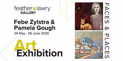 Opening Night - Faces & Places - Febe Zylstra & Pamela Gough