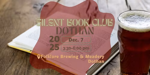 Silent Book Club at Folklore Brewing 