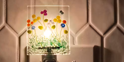 Make your own fused glass nightlight