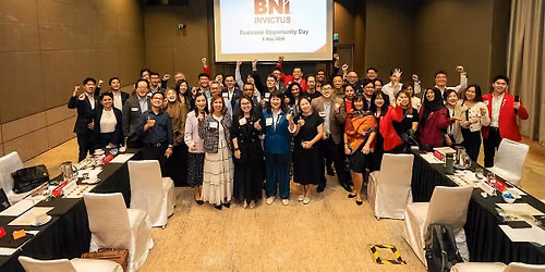 [2 Sep 2026] BNI Invictus Weekly Networking Meeting \u2013 In Person