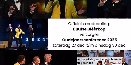 Eindejaarsconference 2025 Buulse Bl\u00e8\u00e8rk\u00f6p