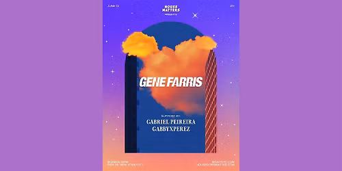 Joonbug Presents: iBoatNYC - House Matters: GENE FARRIS Boat Party