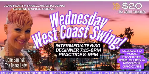 Wednesday West Coast Swing Group Dance Class