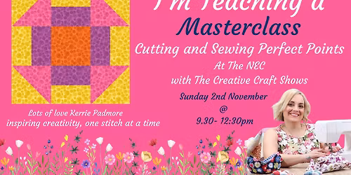 Masterclass: Cutting and Sewing Perfect Points