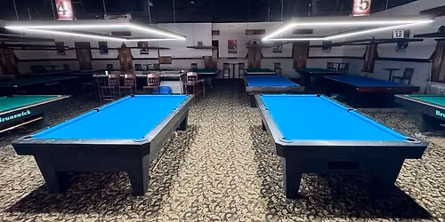 Each and Every Thursday Night!!      9 Ball Open Tournament