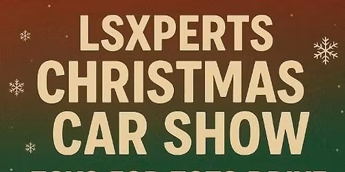 Christmas Car Show & Toys For Tots Drive