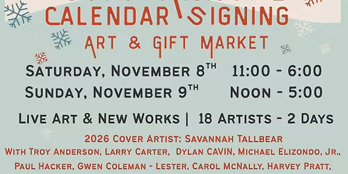 31st Annual Native American Art Calendar Signing & Show