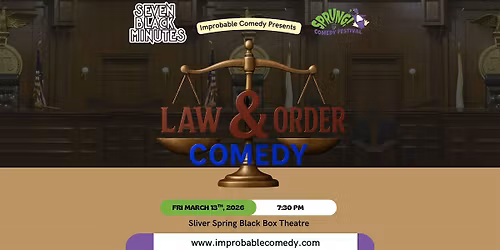 Law & Order Comedy @ SPRUNG! 2026 Comedy Festival