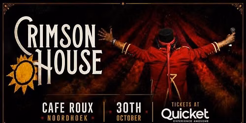 Crimson House LIVE! @ caf\u00e9 Roux