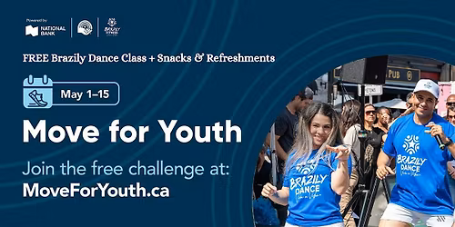 Dance Yourself Brave: Move for Youth Kickoff with Brazily\u00ae Dance