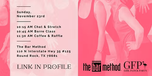 "Movement + Meaning" Barre Class