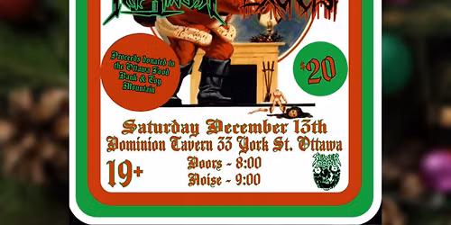 Christmas Food\/Toy Drive Feat. Drowning In Blood, Double Cross, Hatestinger, and Exorcist 