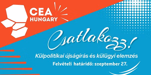 CEA felv\u00e9teli 2026