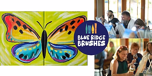 "Kids Canvas Match Up" Paint Class at the Blue Ridge Brushes Studio