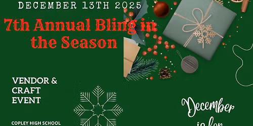 7th Annual Bling in the Season