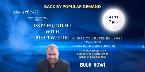 Psychic Night with Rob Tweedie