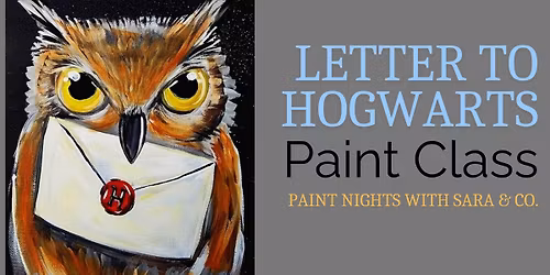 Letter to Hogwarts Paint Class
