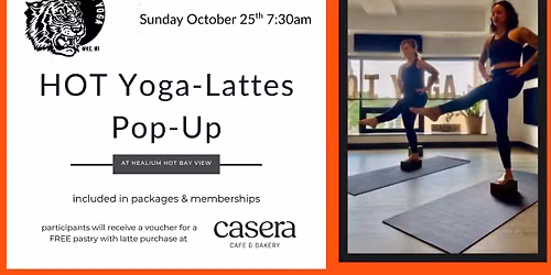 HOT Yoga-lattes Pop-Up w\/Kiera